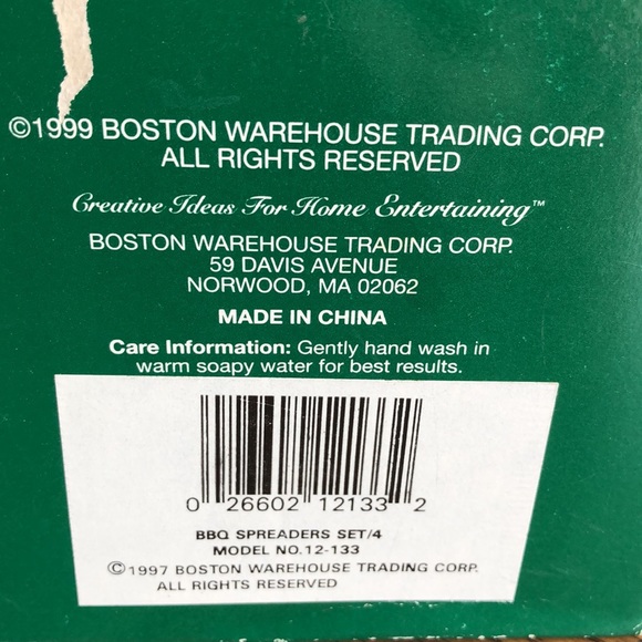 NEW Vintage BBQ Themed Stainless Steel Knife Spreaders - Picture 11 of 12